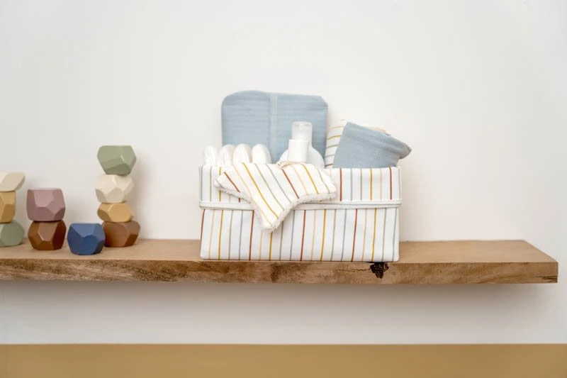 Little Dutch Nappy Pouch Pure Soft Blue 5 Little Dutch Nappy Pouch Pure Soft Blue - Image 3