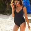 Cache Coeur Maternity Swimsuit Porto Vecchio - Black -Baby Product Sale 12 ab5b76aa a6da 480a 88aa 6707283a48e3