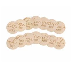 Pearhead Wooden Milestone Props