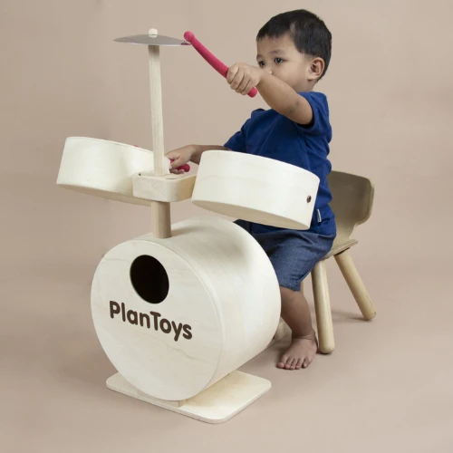 Plan Toys Drum Set 4 Plan Toys Drum Set - Image 2
