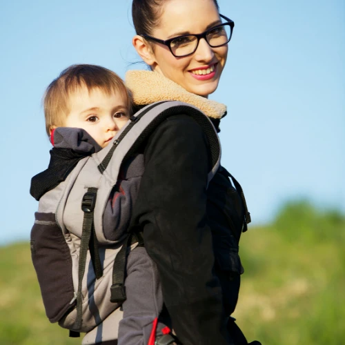 PhysioCarrier -Grey/ Pocket Coffee - LR 4 PhysioCarrier -Grey/ Pocket Coffee - LR - Image 2