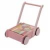 Little Dutch Wooden Baby Walker With Blocks Wild Flowers Pink -Baby Product Sale 33 6f8b52a0 c32e 40b8 b09e f76ca43f20e6