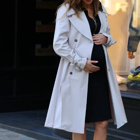 Cache Coeur Favo Maternity And Nursing Dress With Sailor Collar 5 Cache Coeur Favo Maternity And Nursing Dress With Sailor Collar - Image 3