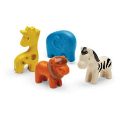 Plan Toys Wild Animals Set - PT 6128
