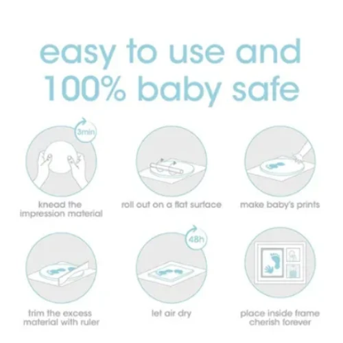 Pearhead Babyprints Keepsake Three Mat Opening Frame 6 Pearhead Babyprints Keepsake Three Mat Opening Frame - Image 4