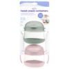 Ubbi® Tweat Snack Container – Sage/Pink (Set Of 2) -Baby Product Sale 47 24c40e2d eb0a 4bf4 96cd 85614ec944d3