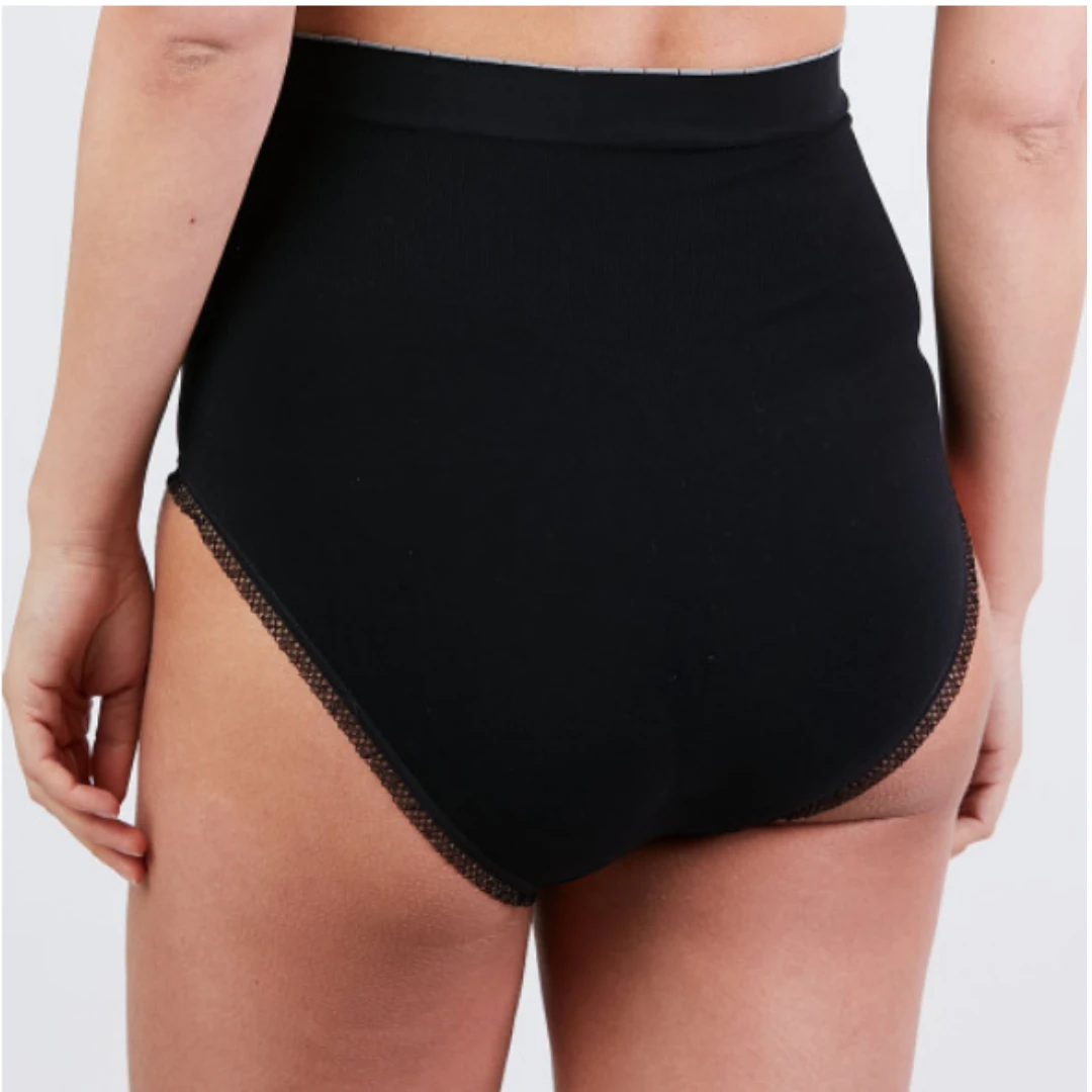 Cache Coeur Maternity Seamlessbrief - Illusion - Black 5 Cache Coeur Maternity Seamlessbrief - Illusion - Black - Image 3