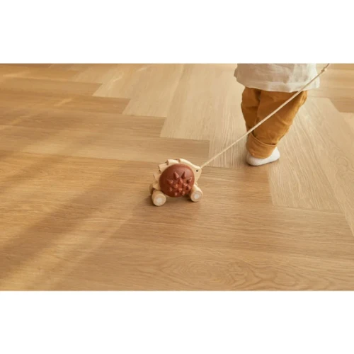 Plan Toys Pull Along Hedgehog Brown 6 Plan Toys Pull Along Hedgehog Brown - Image 4