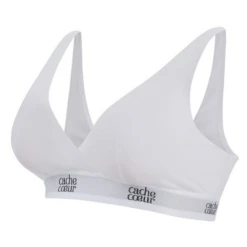 Cache Coeur Maternity And Nursing Bra Life White