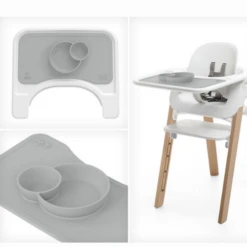 Stokke Placemat Grey For Steps® Tray Ezpz™ -Baby Product Sale 4 dca85ef4 717c 4d70 ae0c 6b9a0da2579e