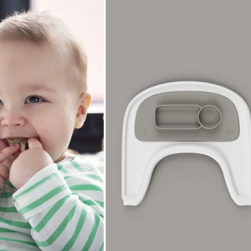 Ezpz Placemat Soft Grey For Stokke Tripp Trapp Tray 6 Ezpz Placemat Soft Grey For Stokke Tripp Trapp Tray - Image 4