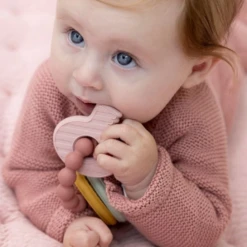 Little Dutch Teething Toy Kychain Pink -Baby Product Sale 58 23f06cb7 a83e 4b34 8dec a44822279378