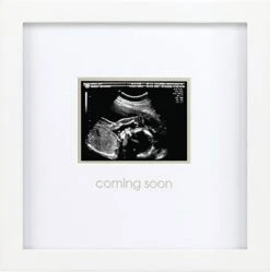 Pearhead Sonogram Frame Closed Box White Text