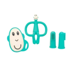Matchstick Monkey Teething Starter Set - Green