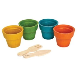 Plan Toys Flower Pot Set - PT 8617