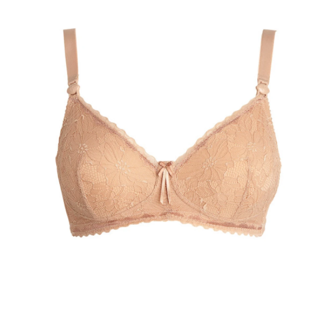 Cache Coeur Maternity And Nursing Bra - Iris - Nude 3 Cache Coeur Maternity And Nursing Bra - Iris - Nude