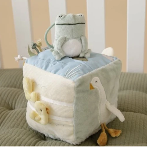 Little Dutch Soft Activity Cube - Little Goose 4 Little Dutch Soft Activity Cube - Little Goose - Image 2