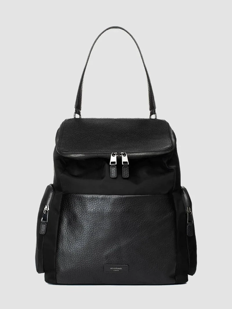 Storksak Alyssa Black & Gummetal 7 Storksak Alyssa Black & Gummetal - Image 5