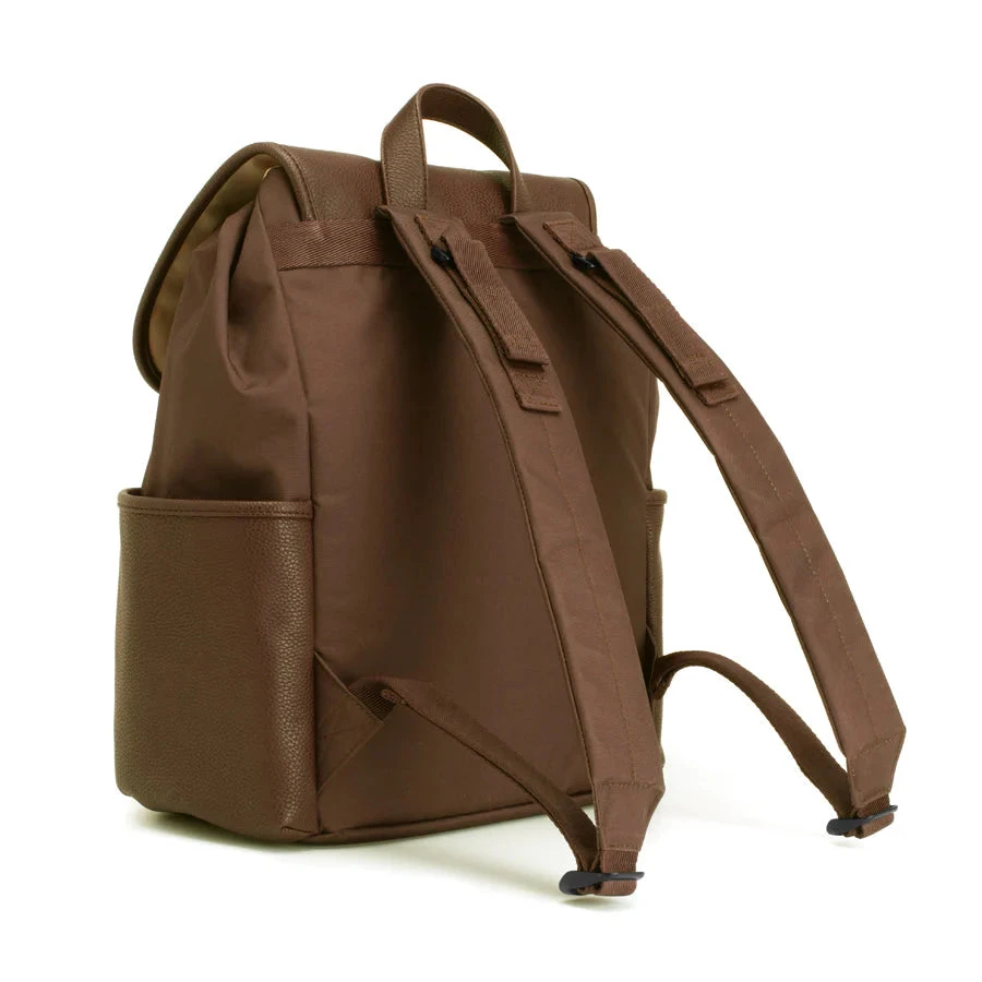 Freddie Vegan Leather Backpack Tan 6 Freddie Vegan Leather Backpack Tan - Image 4