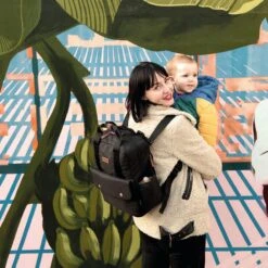 Backpack - Georgi Eco Convertible - Black -Baby Product Sale Georgi black