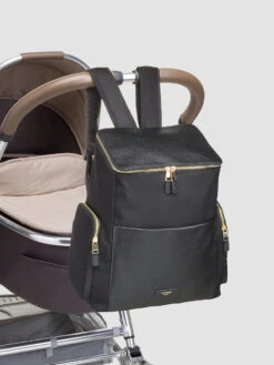Storksak ALYSSA BAG BLACK & GOLD -Baby Product Sale IMG 4160 copy