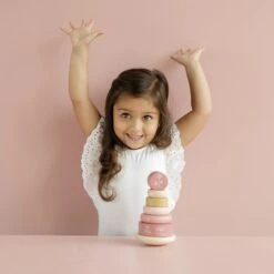 Little Dutch Rocking Ring Stacker Wild Flowers 10 Little Dutch Rocking Ring Stacker Wild Flowers -Baby Product Sale LD7012 RockingRingStackerPink 13