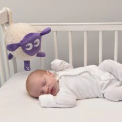 Ewan Deluxe - Baby Shushing Sleep Sheep Purple -Baby Product Sale Naamloos 14