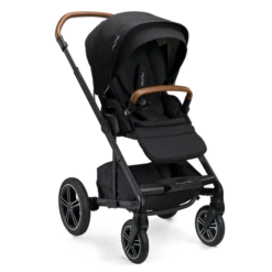Nuna Mixx™ NextStroller With MagneTech Secure Snap™ Caviar -Baby Product Sale Nuna MIXXnext Caviar Angle GL Web edc5