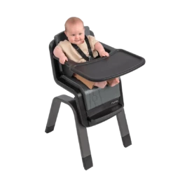 Nuna HighchairZaaz Pewter -Baby Product Sale Nuna ZAAZ Modes Pewter GL web1 0641