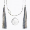 MAYA MATERNITY NECKLACE Silver Dark Blue Chord Moonstone -Baby Product Sale Untitleddesign 46