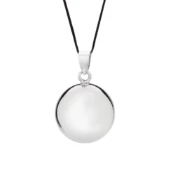 Cache Coeur Glossy Maternity Bola Rhodium