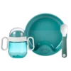 Baby Dinnerware Mepal Mio 3-piece Set - Deep Turquoise 2 Baby Dinnerware Mepal Mio 3-piece Set - Deep Turquoise -Baby Product Sale Web 59