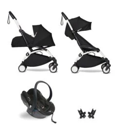 All-in-one BABYZEN Stroller YOYO² 0+ Newborn Pack, Car Seat And 6+ 39 All-in-one BABYZEN Stroller YOYO² 0+ Newborn Pack, Car Seat And 6+ -Baby Product Sale YOYO2ALLINONE WHITEFRAME BLACK WEB
