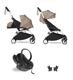 All-in-one BABYZEN Stroller YOYO² 0+ Newborn Pack, Car Seat And 6+ 40 All-in-one BABYZEN Stroller YOYO² 0+ Newborn Pack, Car Seat And 6+ -Baby Product Sale YOYO2ALLINONE WHITEFRAME TAUPE WEB