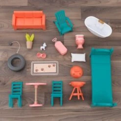 KidKraft Backyard Cookout Dollhouse 20187 -Baby Product Sale backyard 10 390x390 1