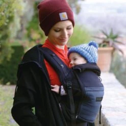 PhysioCarrier - BLACK /pocket Charcoal - LR -Baby Product Sale blackgrey