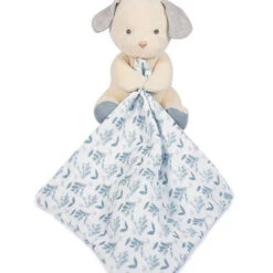 Blue Dog Handkerchief Comforter In Organic Cotton