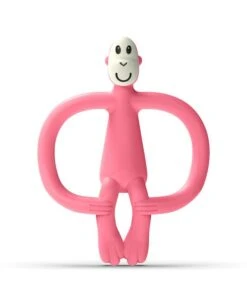 Matchstick Monkey Monkey Teether - Pink