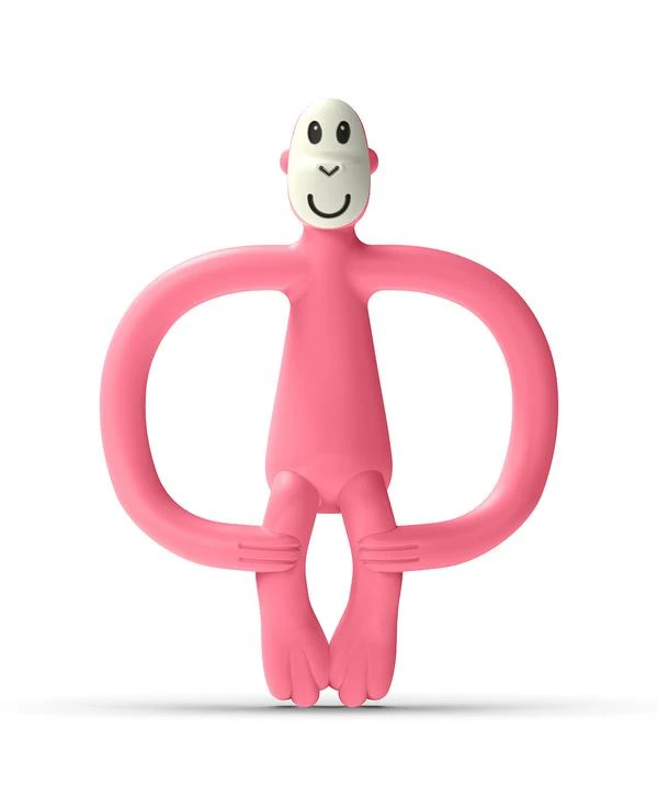 Matchstick Monkey Monkey Teether - Pink 3 Matchstick Monkey Monkey Teether - Pink