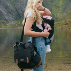 Changing Bag - Robyn Convertible Backpack Black -Baby Product Sale robynecoblackls1 800x ec742fb4 163b 4bea a061 e23da9f01539