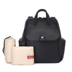 Backpack Robyn Convertible Faux Leather Black -Baby Product Sale untitled1 0005 2 hero with access.jpg 1 9cbb5ec3 360f 4884 8783 f93cc66c2fa2